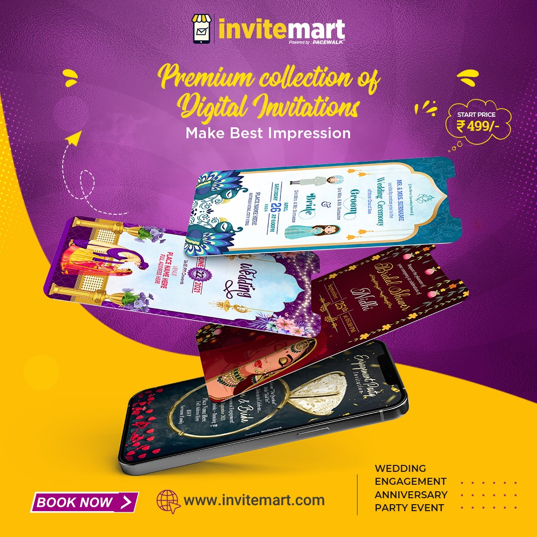 Invitemart digital invitation maker
