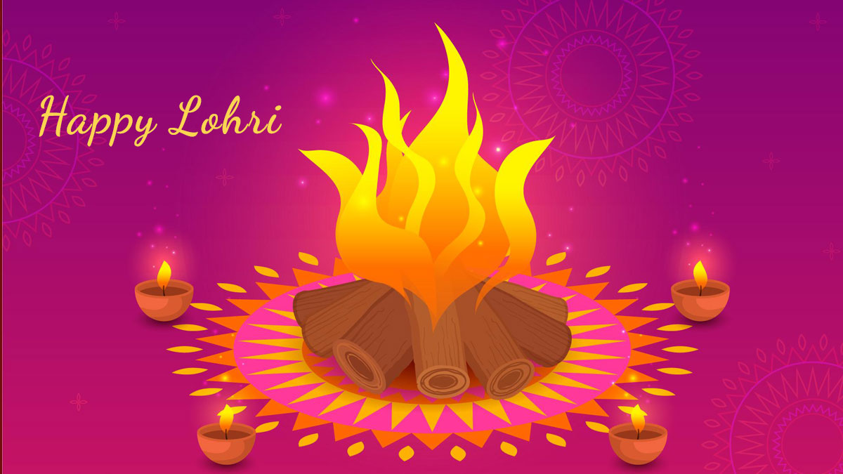 Happy Lohri Wishes Messages for Friends and Family
