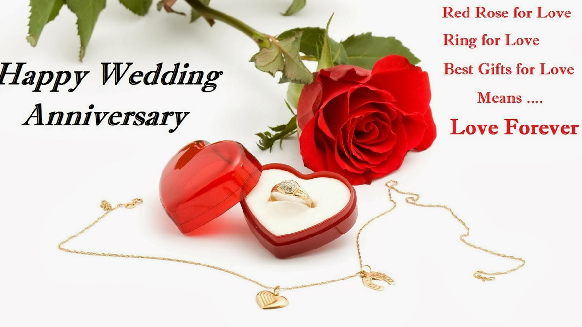 First Wedding Anniversary Wishes for Wife